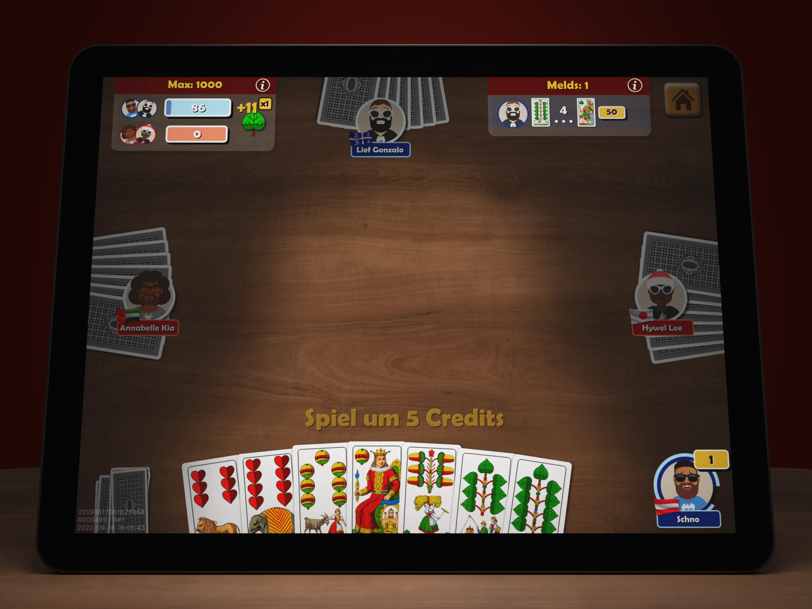 Jassen Online - Card Game screenshot