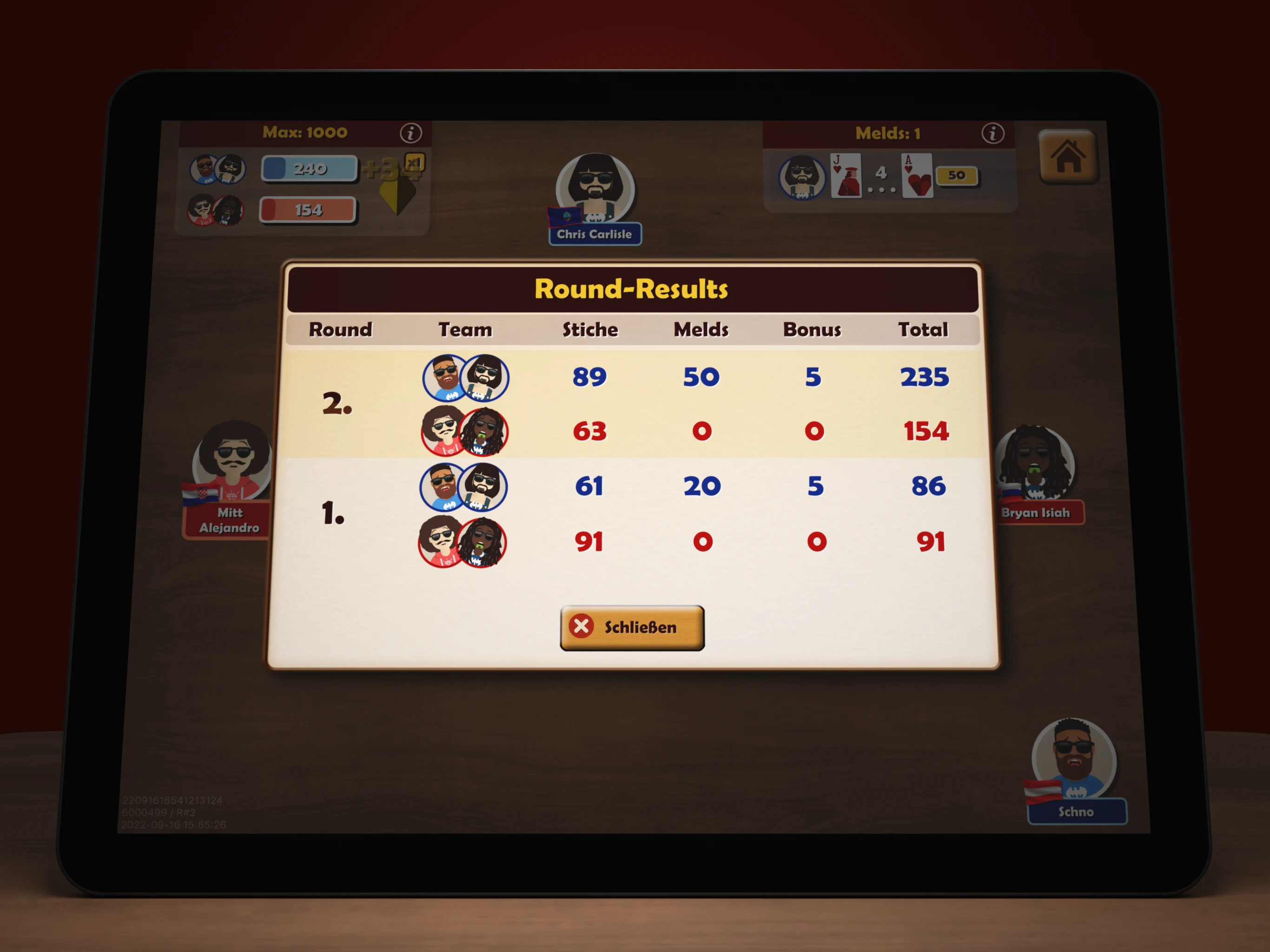 Jassen Online - Card Game screenshot