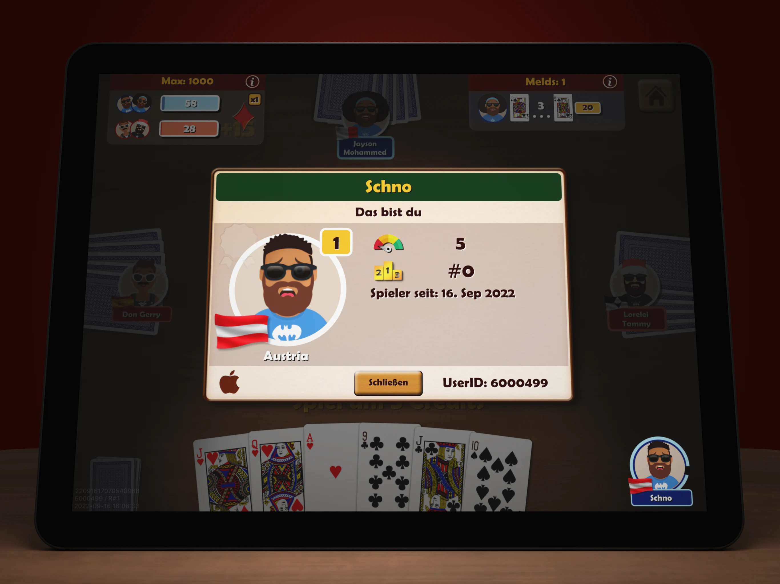 Jassen Online - Card Game screenshot
