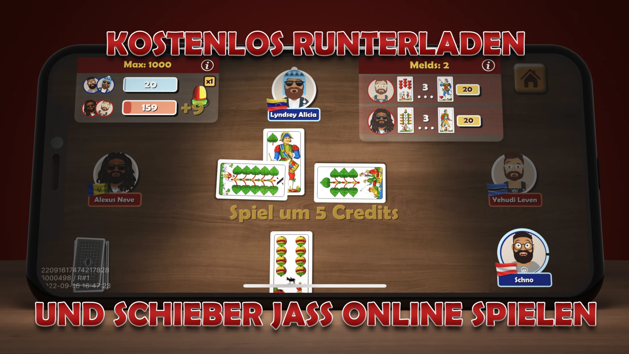 Jassen Online - Card Game screenshot